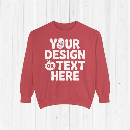 Custom Comfort Colors 1566 Vintage Personalized Unisex Sweatshirt