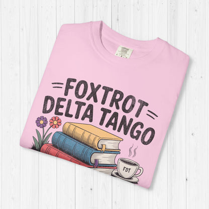 Foxtrot Delta Tango Book Stack Tee –  Subtle FDT Shirt