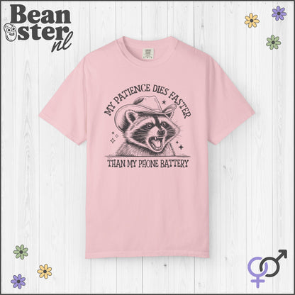 Angry Raccoon Tee – Funny Meme Pun for Gen Z Humor