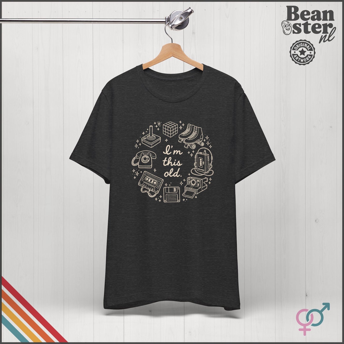 I'm This Old T-Shirt | Funny Retro Vintage Tee