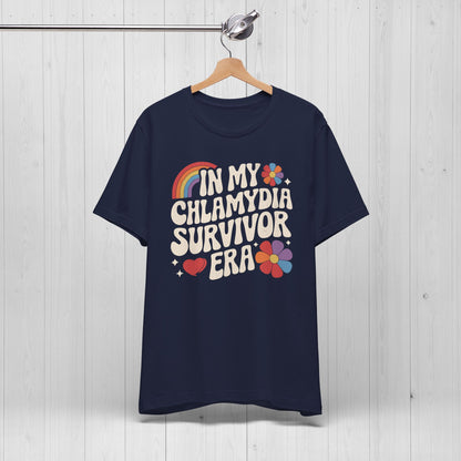 In My Chlamydia Survivor Era Shirt – Funny Retro Tee