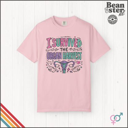 Funny Hysterectomy Shirt | I Survived the Organ Harvest Tee