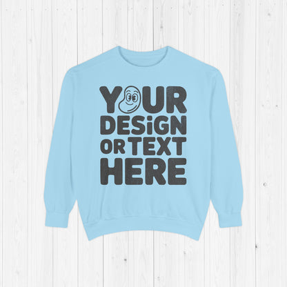 Custom Comfort Colors 1566 Vintage Personalized Unisex Sweatshirt