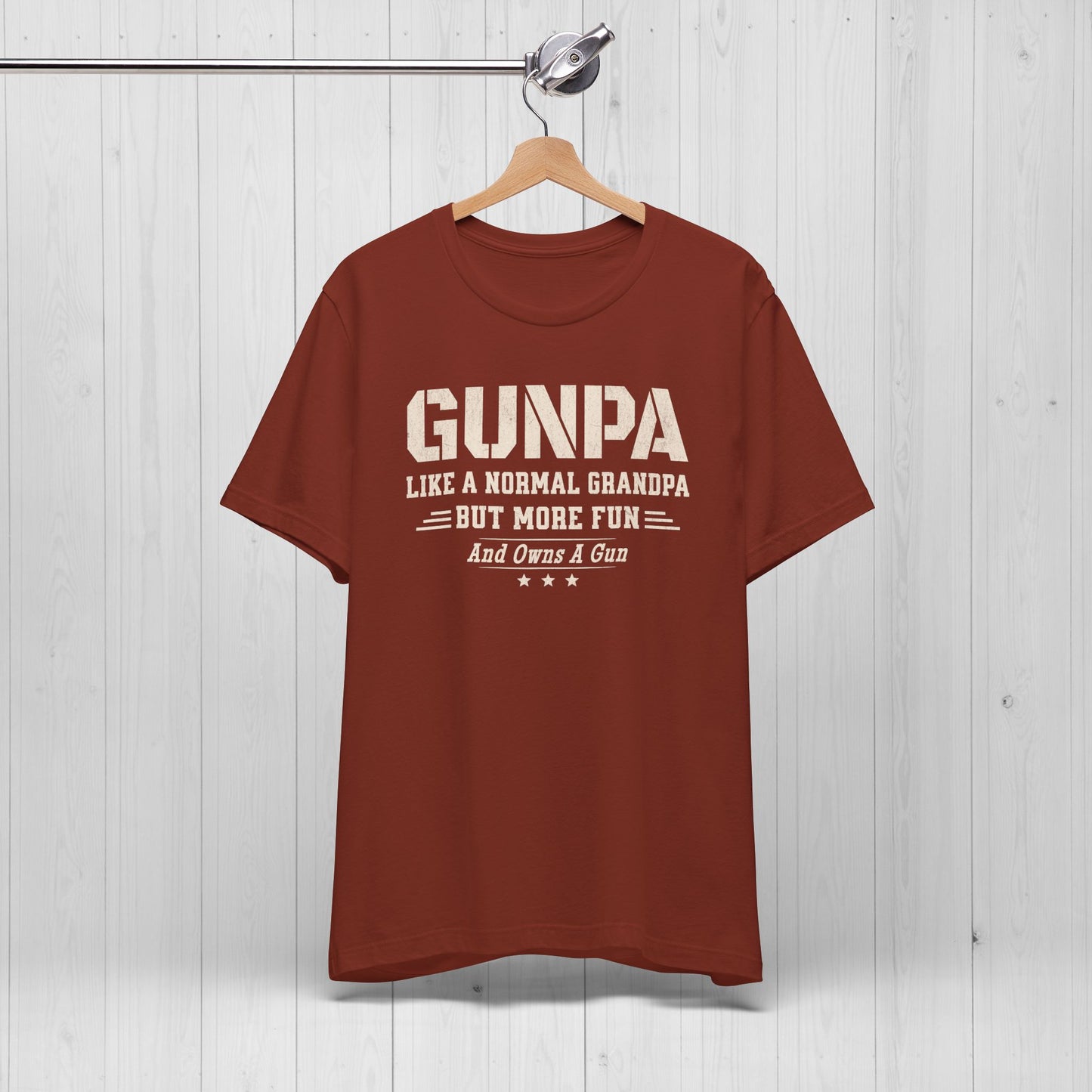 Gunpa Shirt – Funny Grandpa Definition Tee for Weapon Lover Dads
