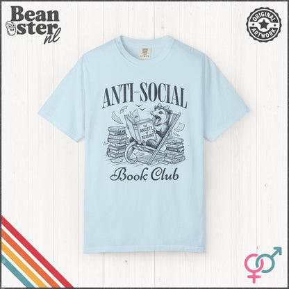 Anti Social Book Club T-Shirt for Book Lovers Shirt