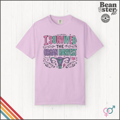 Funny Hysterectomy Shirt | I Survived the Organ Harvest Tee