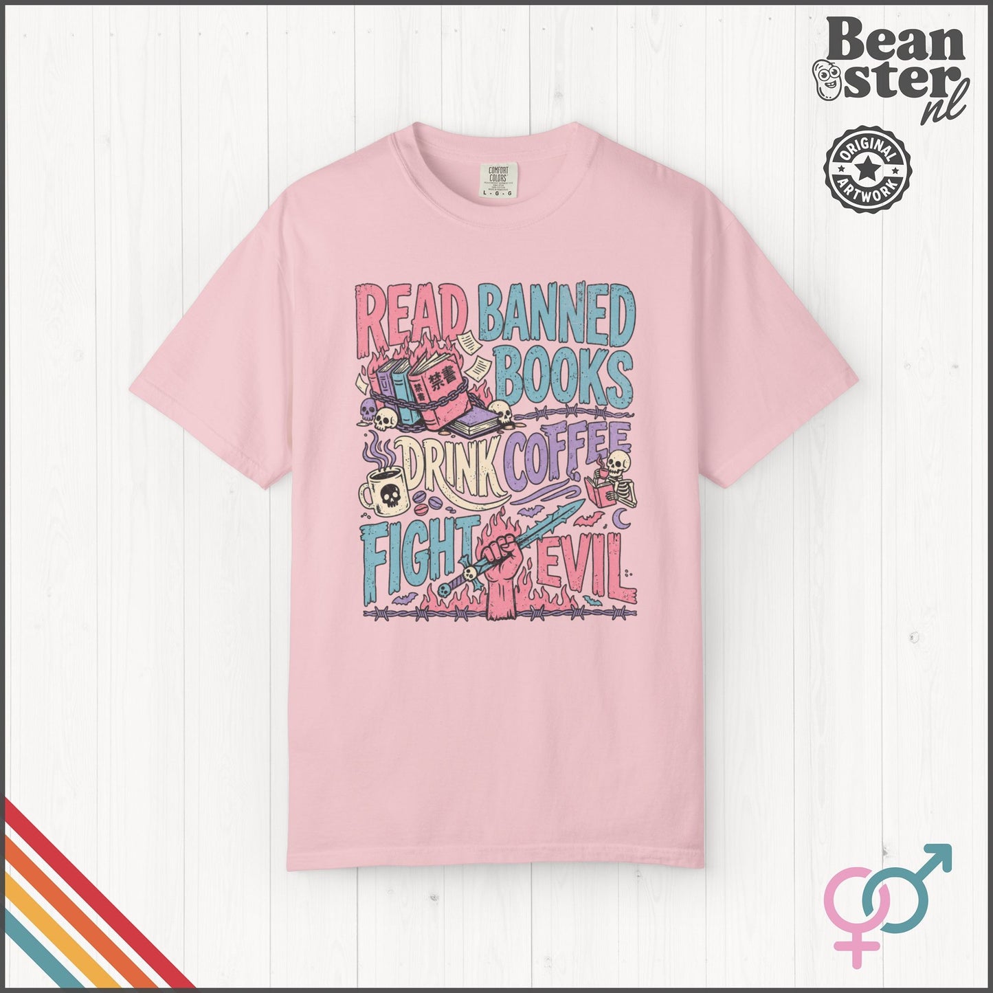 Read Banned Books Coffee Activist T-Shirt