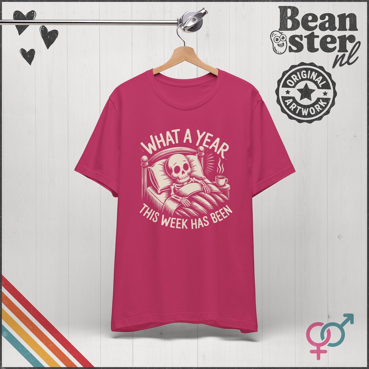 What A Week This Year Has Been Skeleton T-Shirt