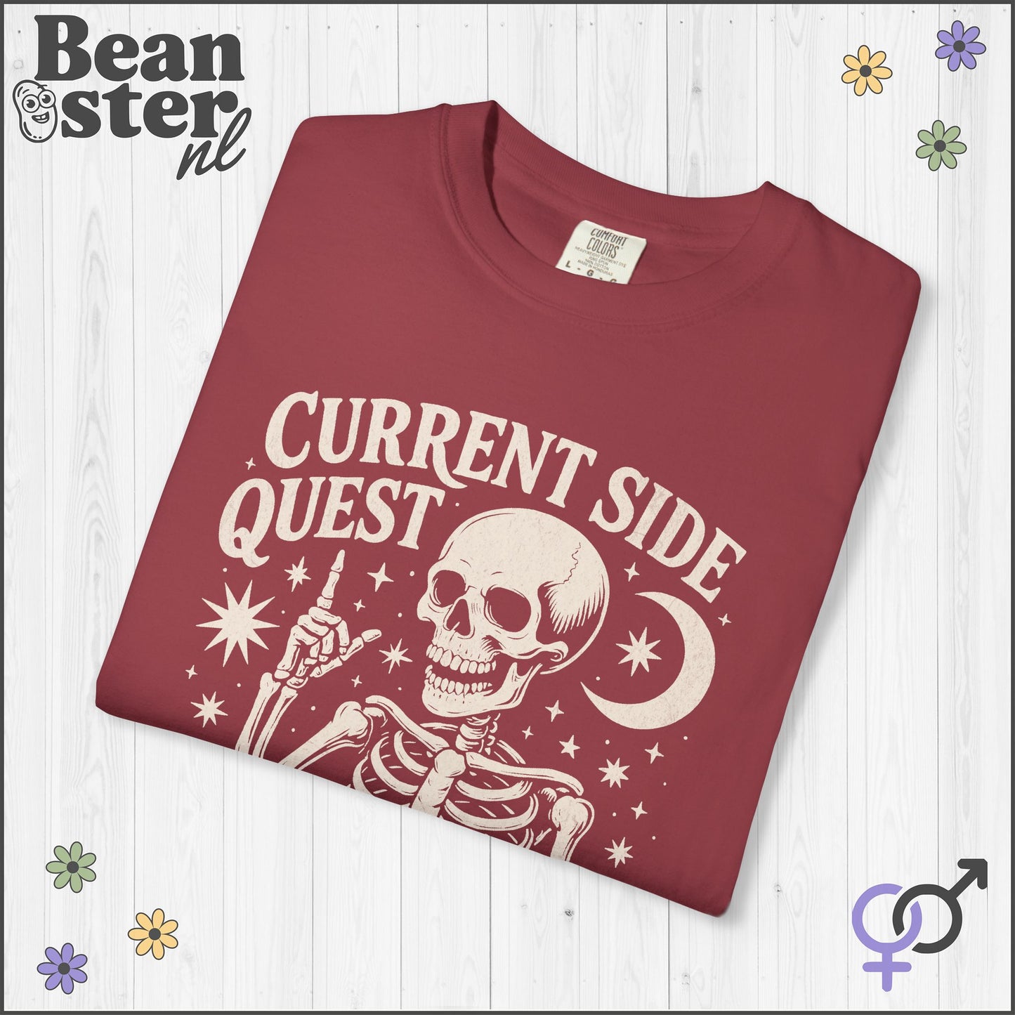 Funny ADHD Skeleton Shirt – Neurospicy, Gen Z Humor Tee