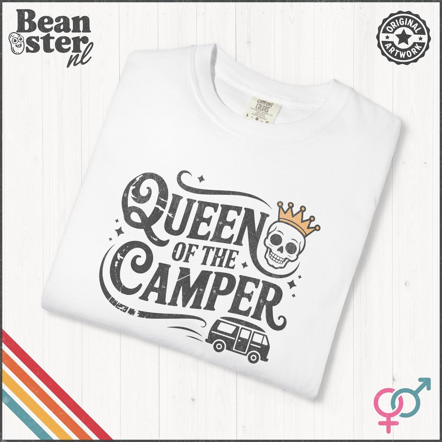 Queen of the Camper T-Shirt – Funny Camping Tee