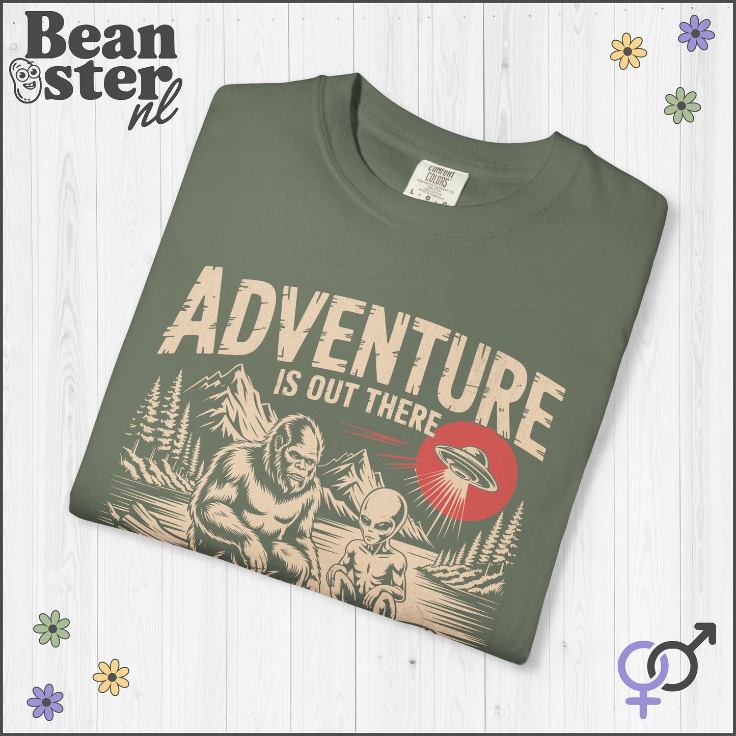Adventure Is Out There Vintage Serial Killer Tee