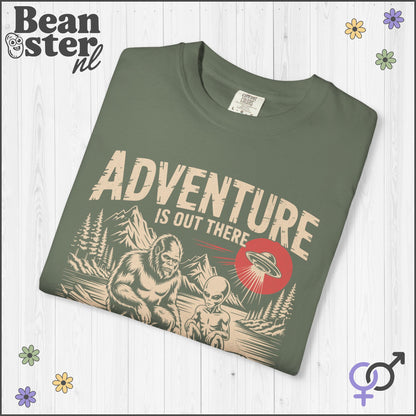 Adventure Is Out There Vintage Serial Killer Tee