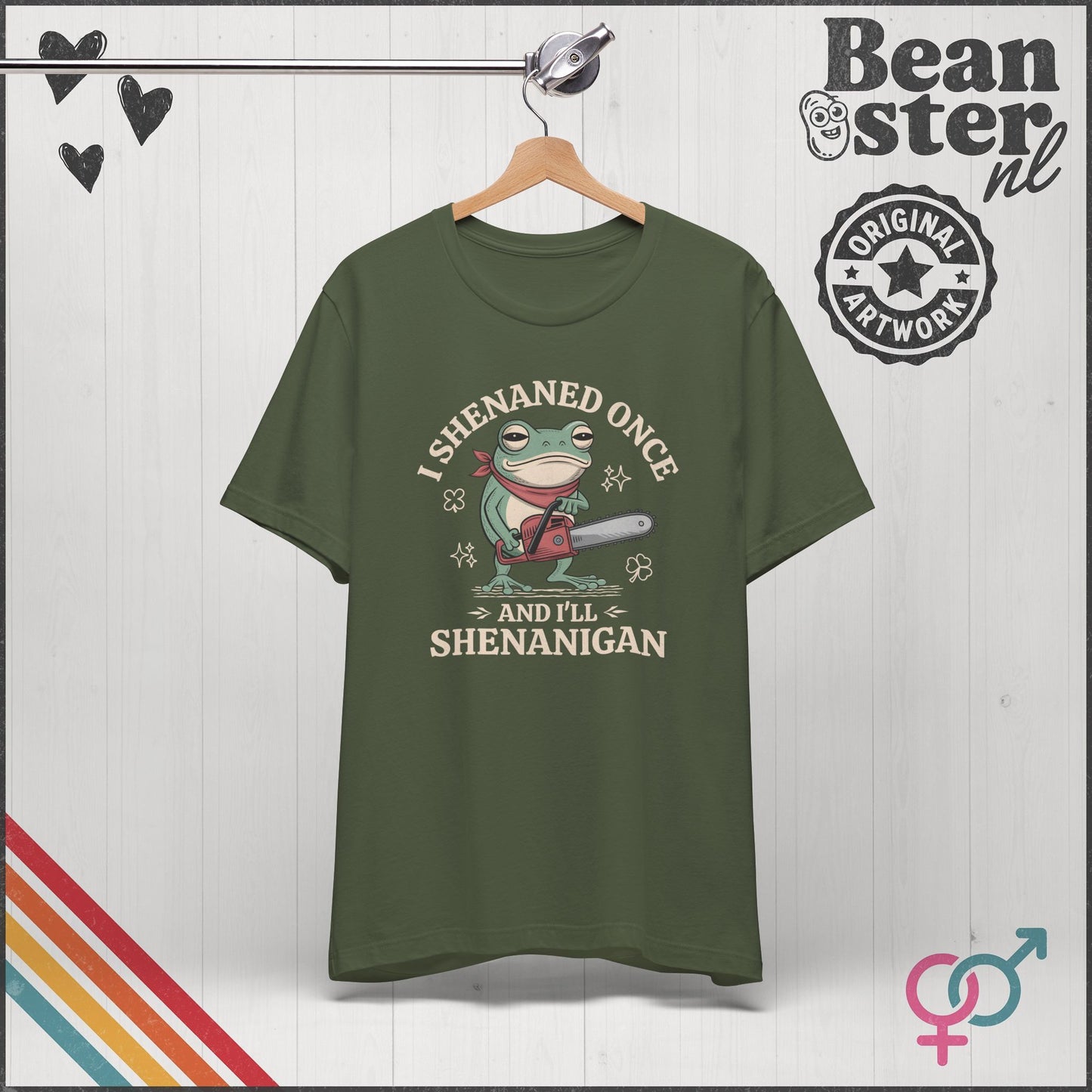 I Shenaned Once & I'll Shenanigan Frog Graphic Tee