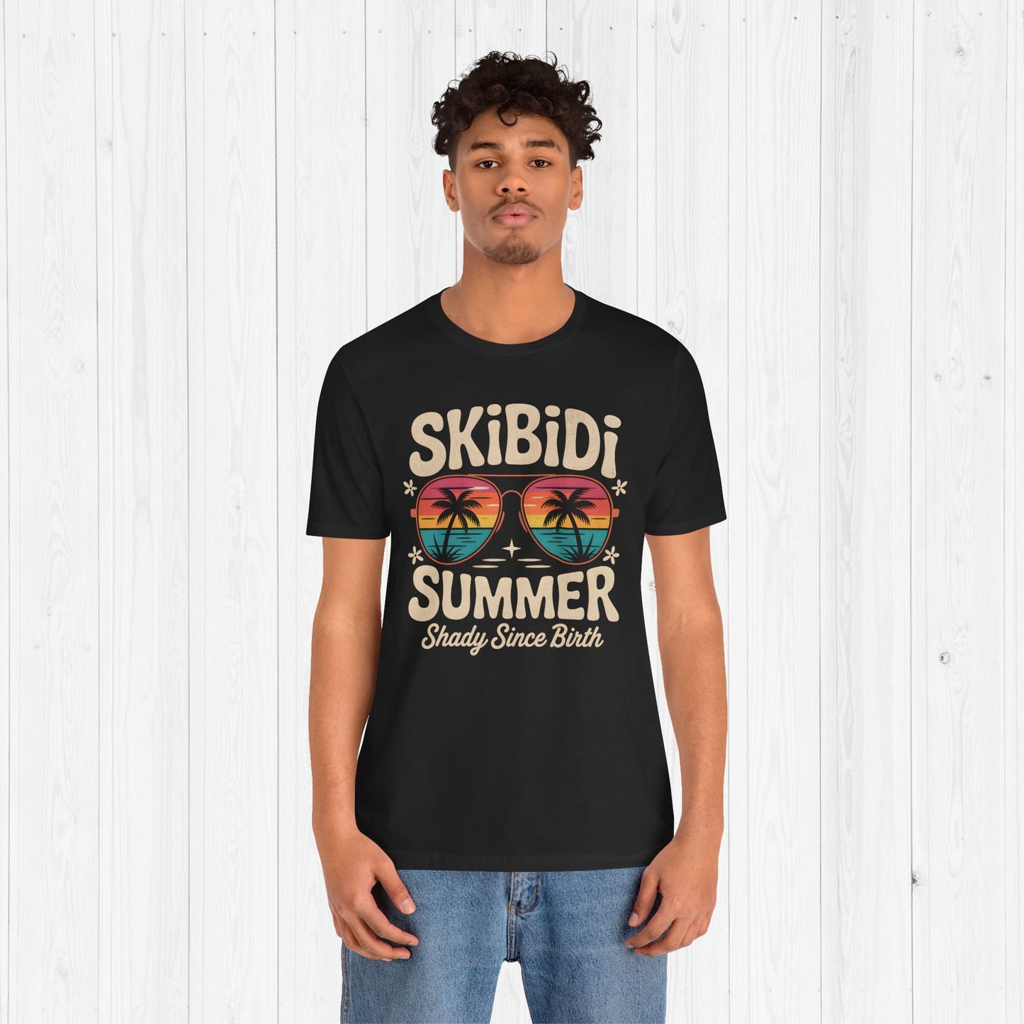Skibidi Summer Shirt – Funny Retro Sunglasses Tee