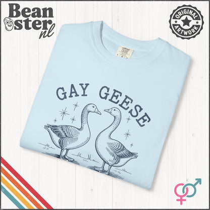 Gay Geese Funny Pride Shirt – Trendy LGBTQ Meme Tee