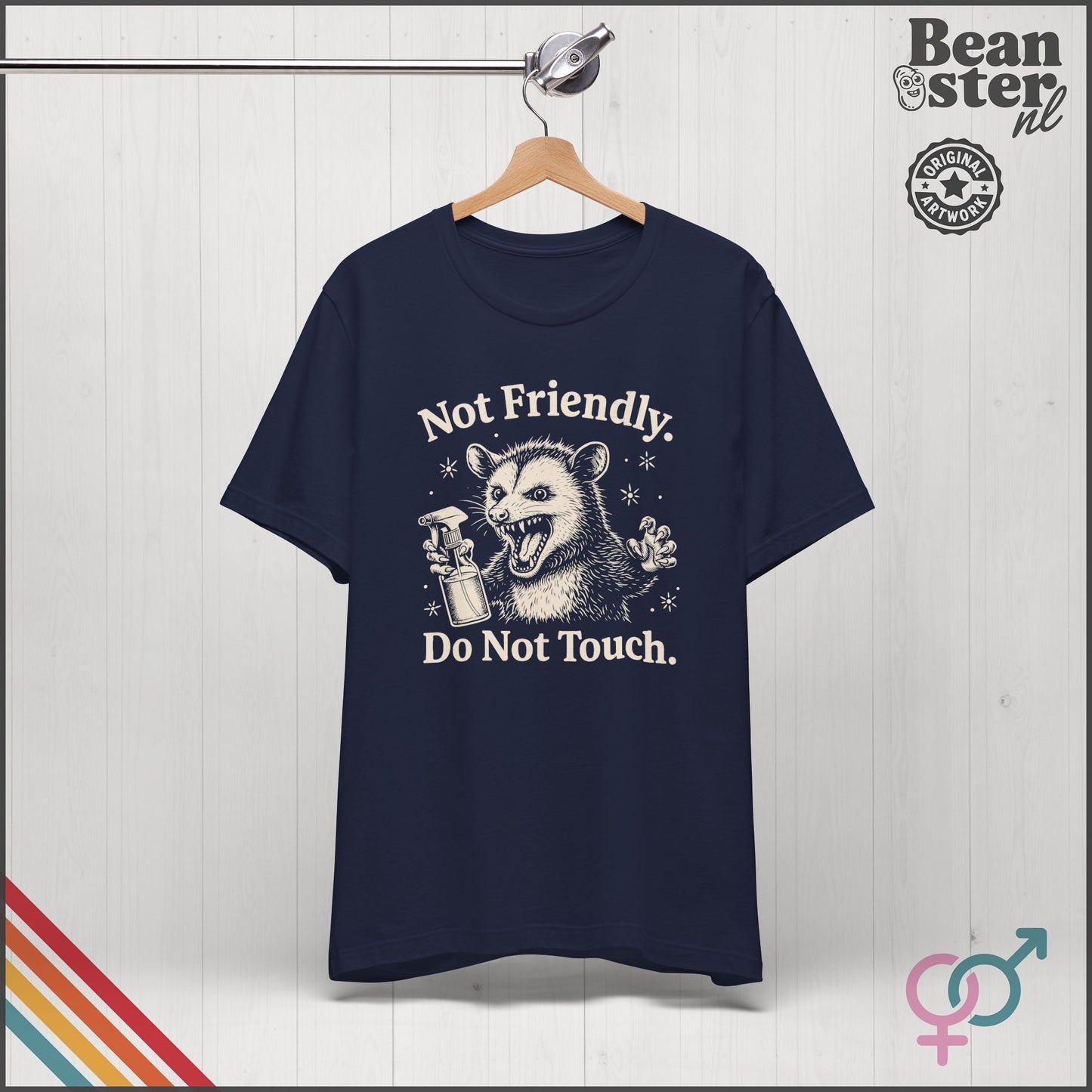 Not Friendly Do Not Touch Shirt | Funny Introvert Tee