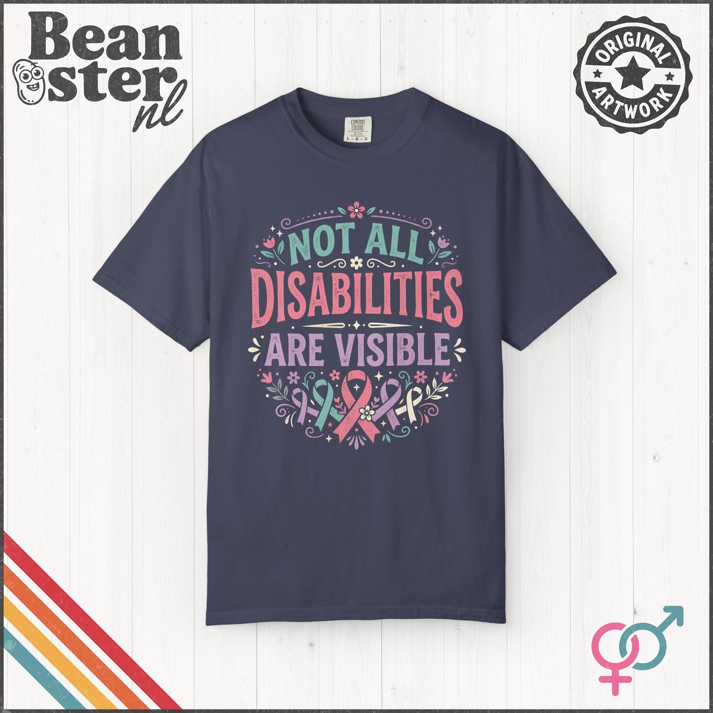 Not All Disabilities Are Visible T-Shirt | Awareness Tee