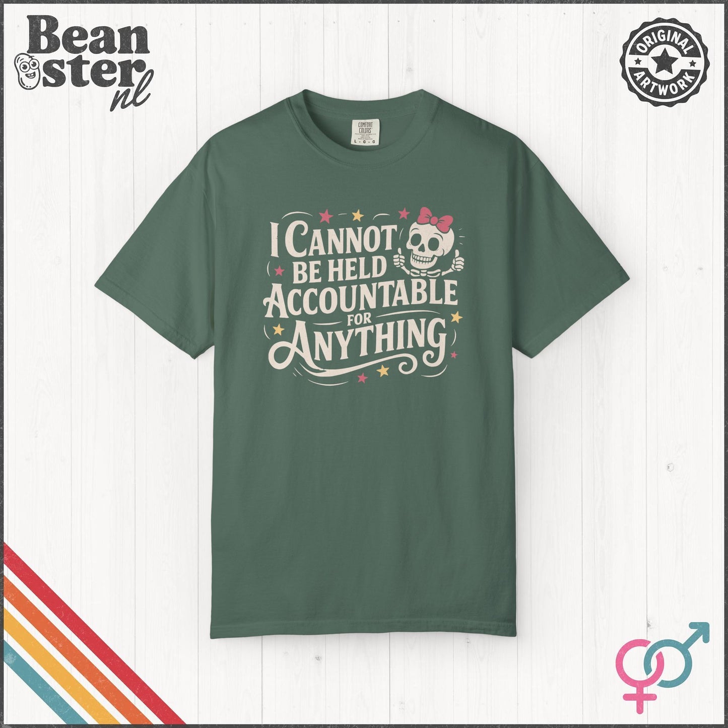 I Cannot Be Held Accountable Funny T-Shirt
