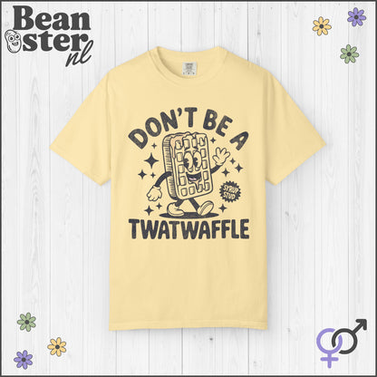 Don't Be a Twatwaffle Shirt – Funny Waffle Mascot Tee