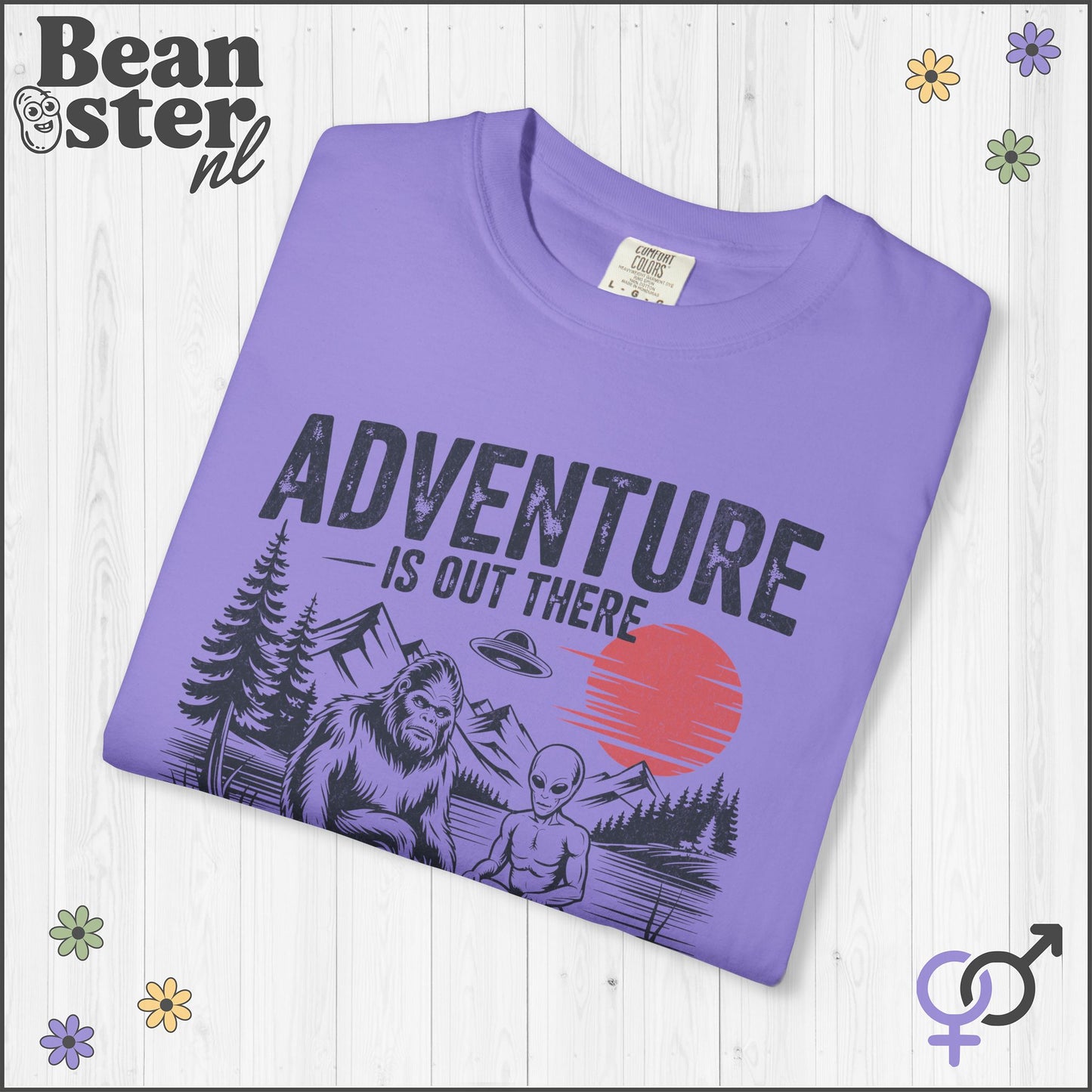 Adventure Is Out There Vintage Serial Killer Tee
