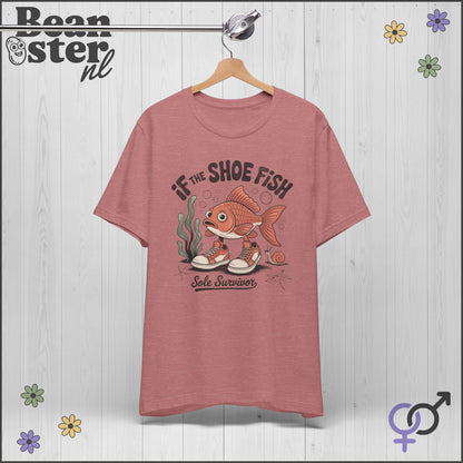 If The Shoe Fish Shirt – Funny Meme Retro Tee