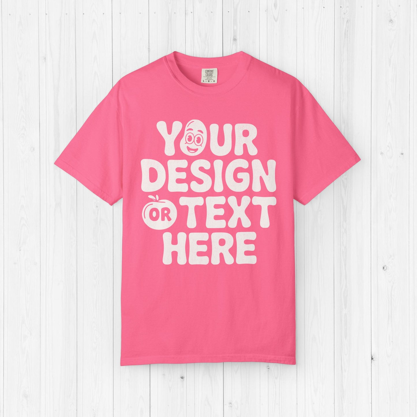 Custom Comfort Colors 1717 Shirt Vintage Oversized Personized Tee