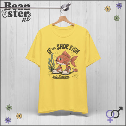 If The Shoe Fish Shirt – Funny Meme Retro Tee