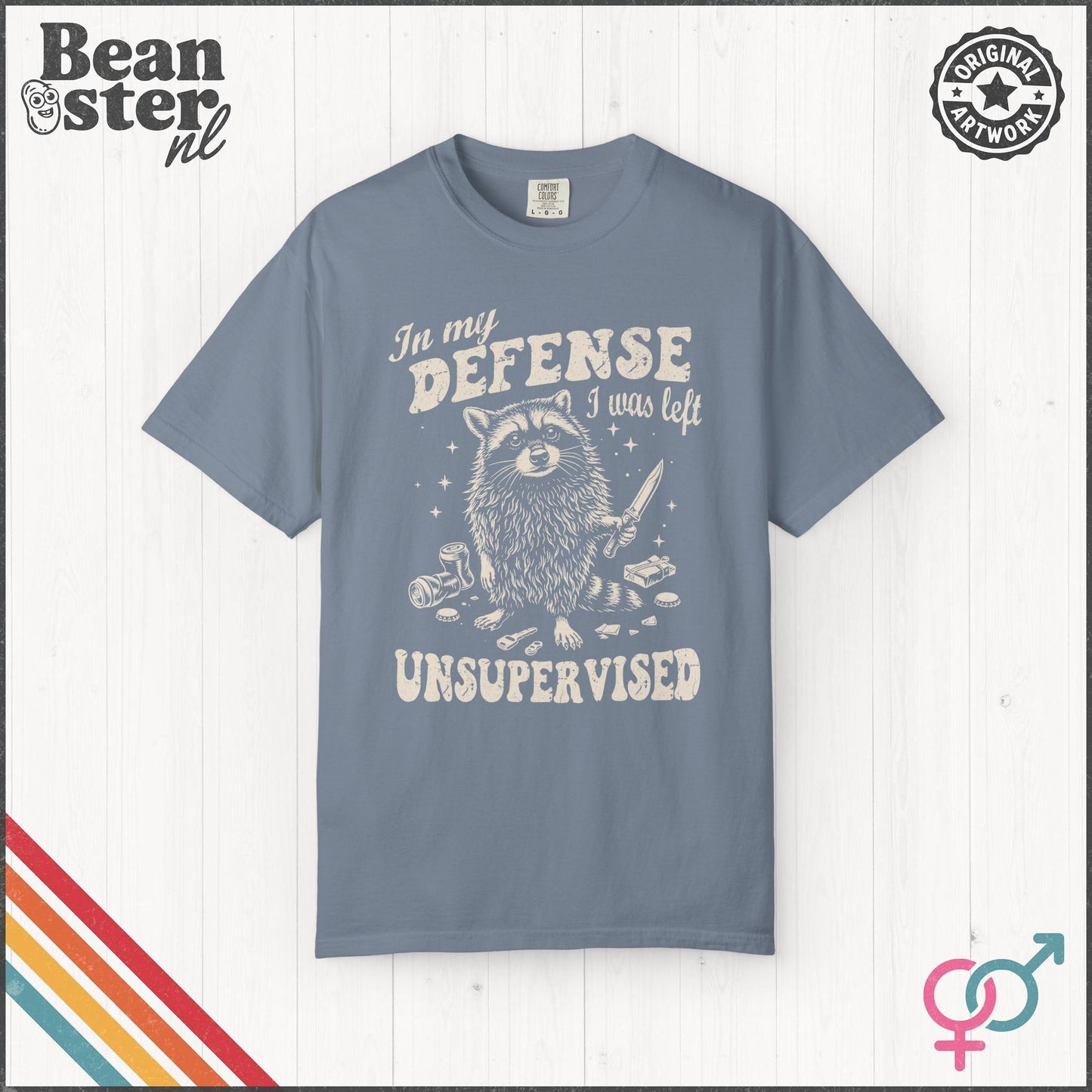 In My Defense I Was Left Unsupervised Funny Tee