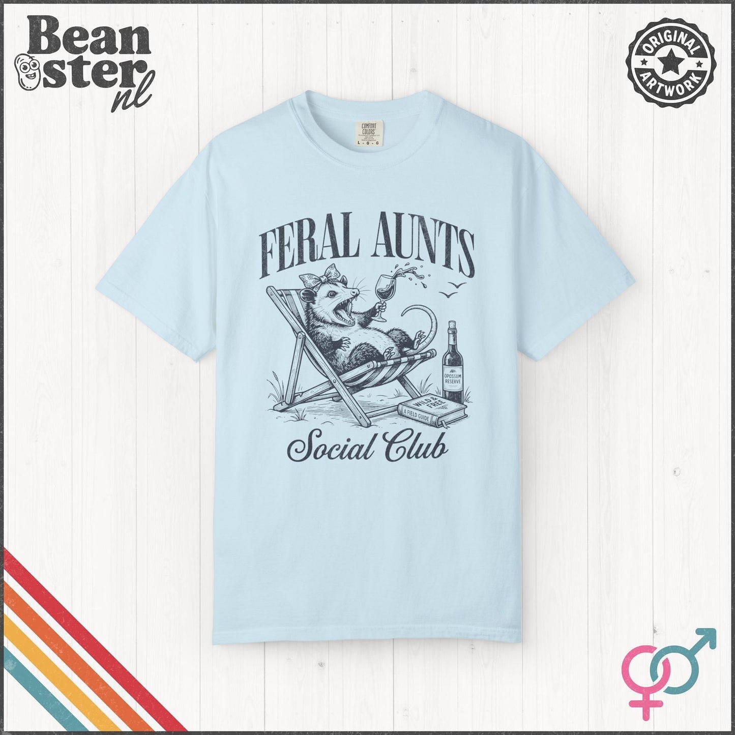 Feral Aunts Social Club T-Shirt – Funny Auntie Tee