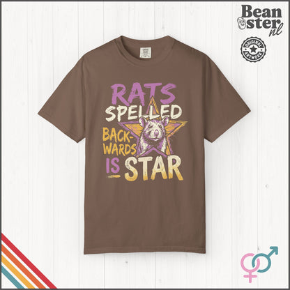 Rats Spelled Backwards Is Star Funny Animal Meme Shirt