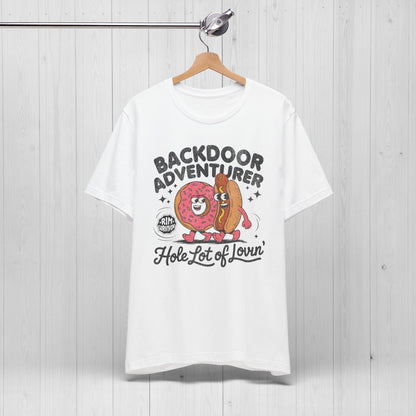🎯Backdoor Adventurer Shirt | Donut Hotdog Tee