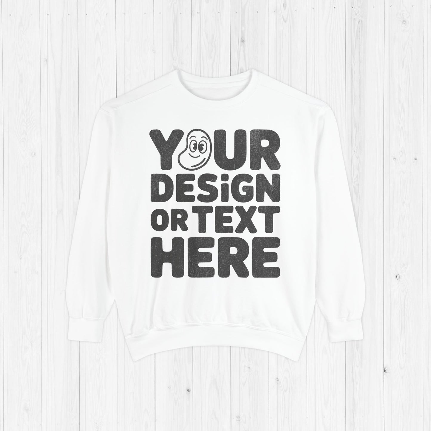 Custom Comfort Colors 1566 Vintage Personalized Unisex Sweatshirt