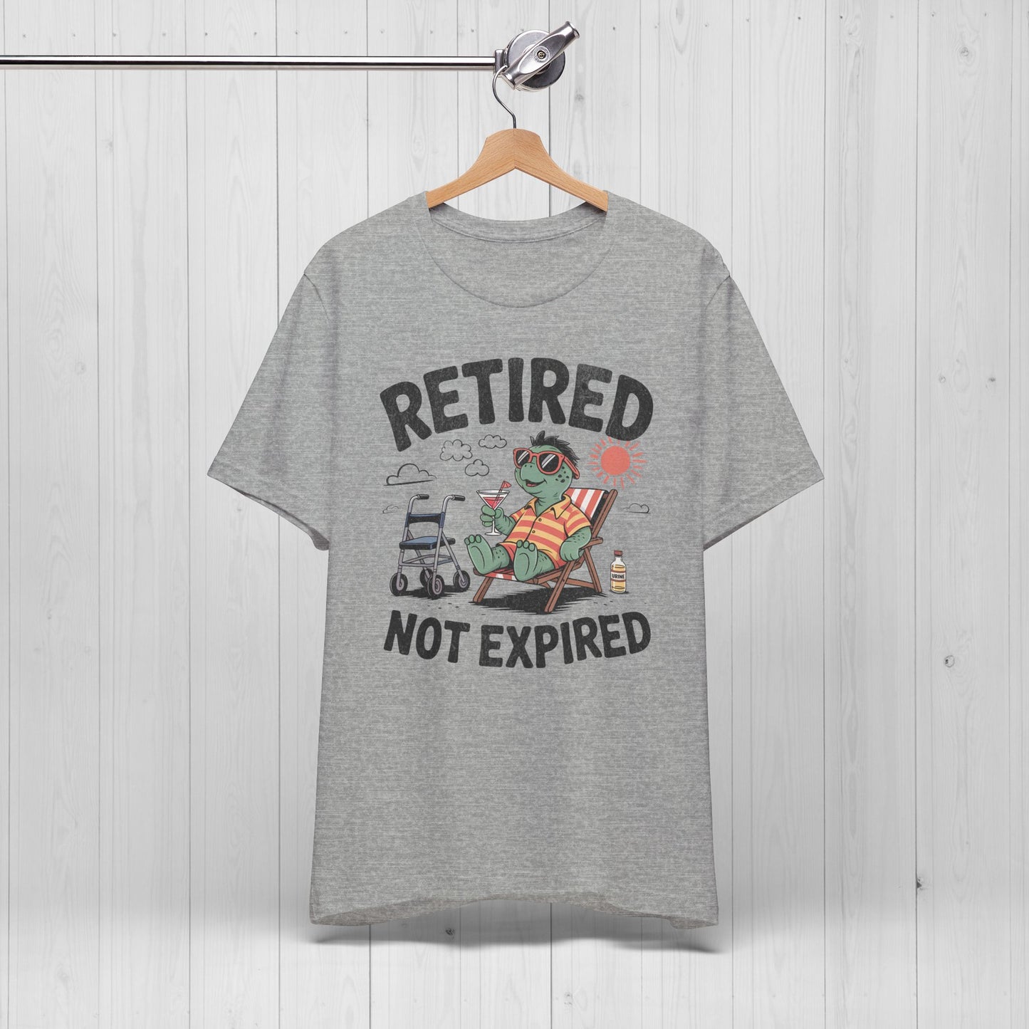 Expired But Still Desired Frog Tee – Funny Retirement Shirt