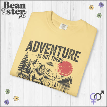 Adventure Is Out There Vintage Serial Killer Tee