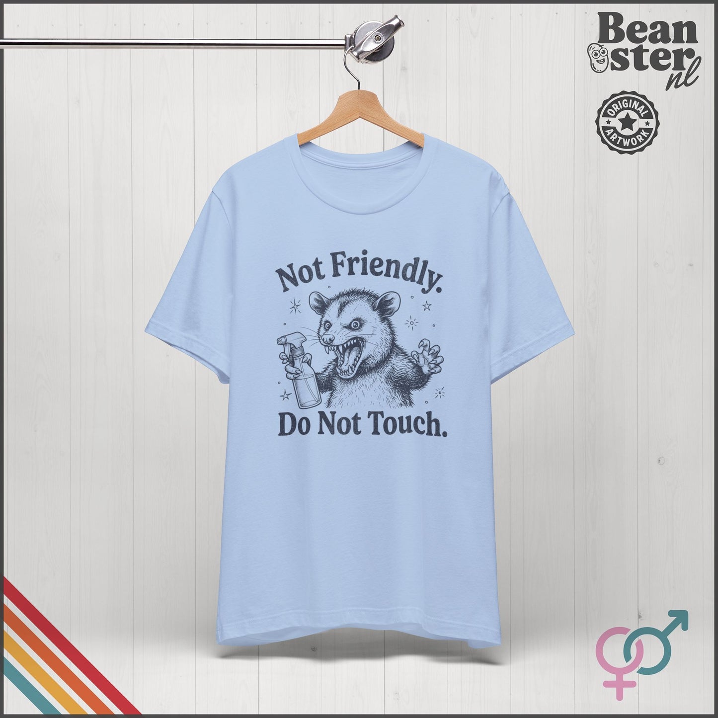 Not Friendly Do Not Touch Shirt | Funny Introvert Tee