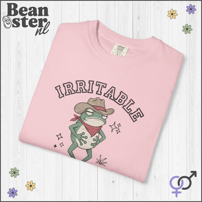 Irritable Like My Bowels Frog Shirt | Funny IBS Gift Tee