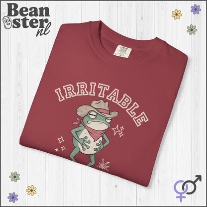 Irritable Like My Bowels Frog Shirt | Funny IBS Gift Tee