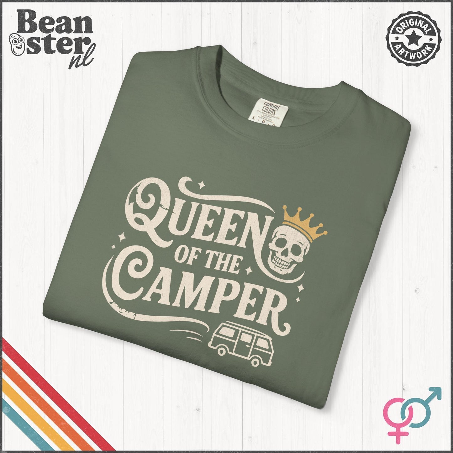 Queen of the Camper T-Shirt – Funny Camping Tee