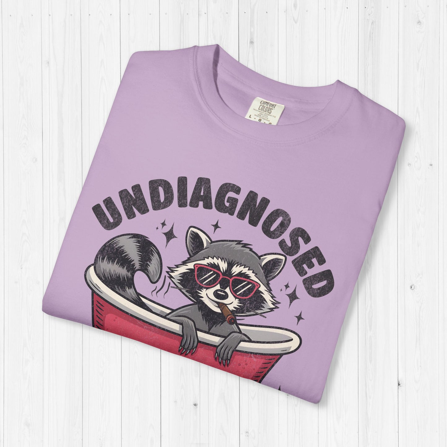 Undiagnosed but Peer Reviewed Raccoon Shirt – Funny Tee