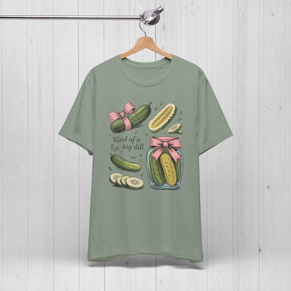Cute Summer Coquette Pickles Shirt 🥒