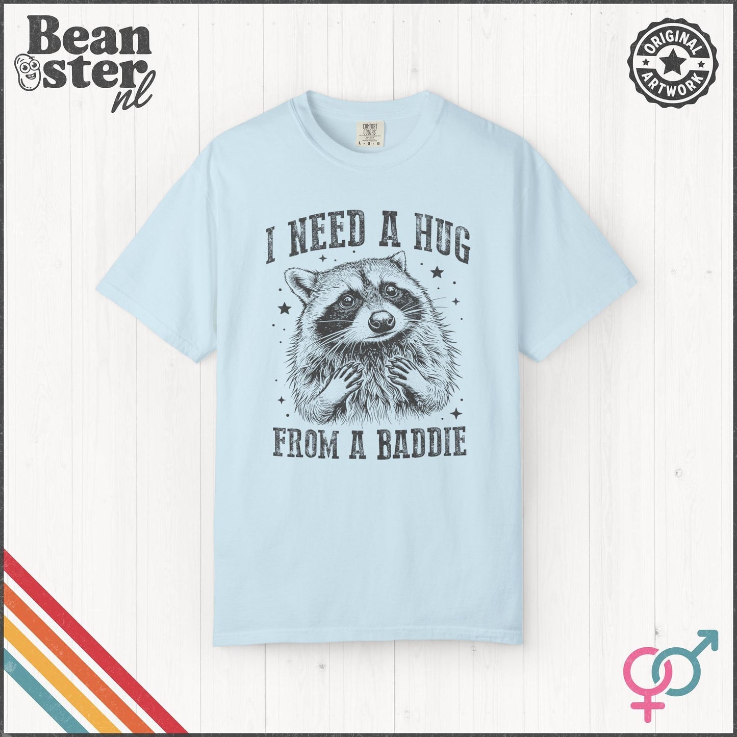I Need A Hug From A Baddie T-Shirt  Funny Meme Unisex Tee