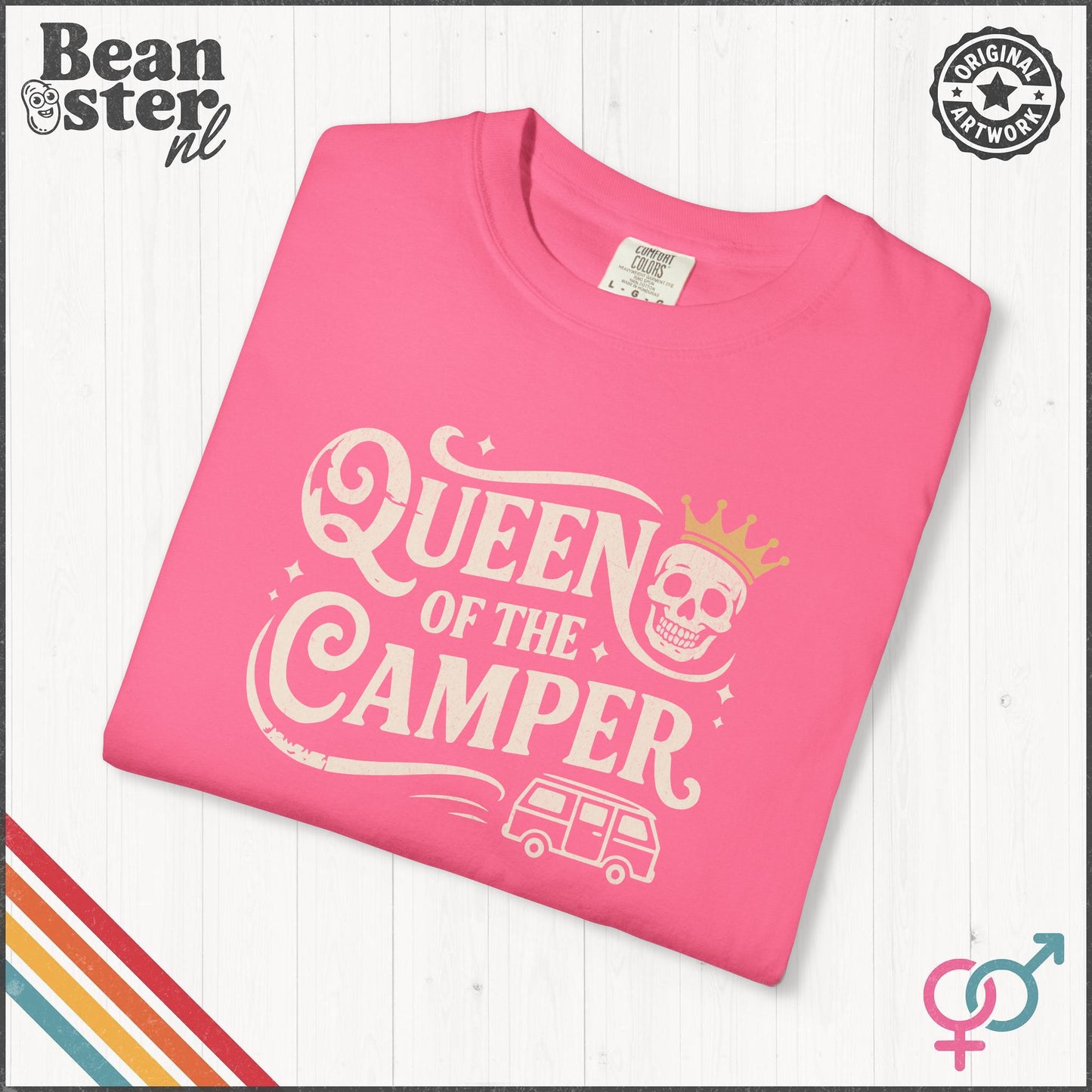 Queen of the Camper T-Shirt – Funny Camping Tee
