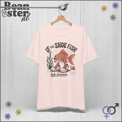 If The Shoe Fish Shirt – Funny Meme Retro Tee