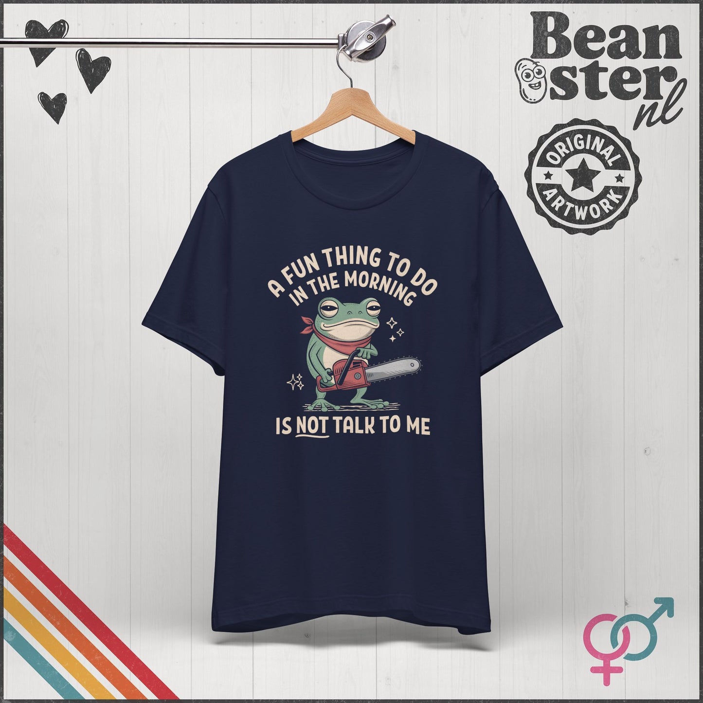 Don't Talk To Me Frog T-Shirt – Grumpy Morning Humor