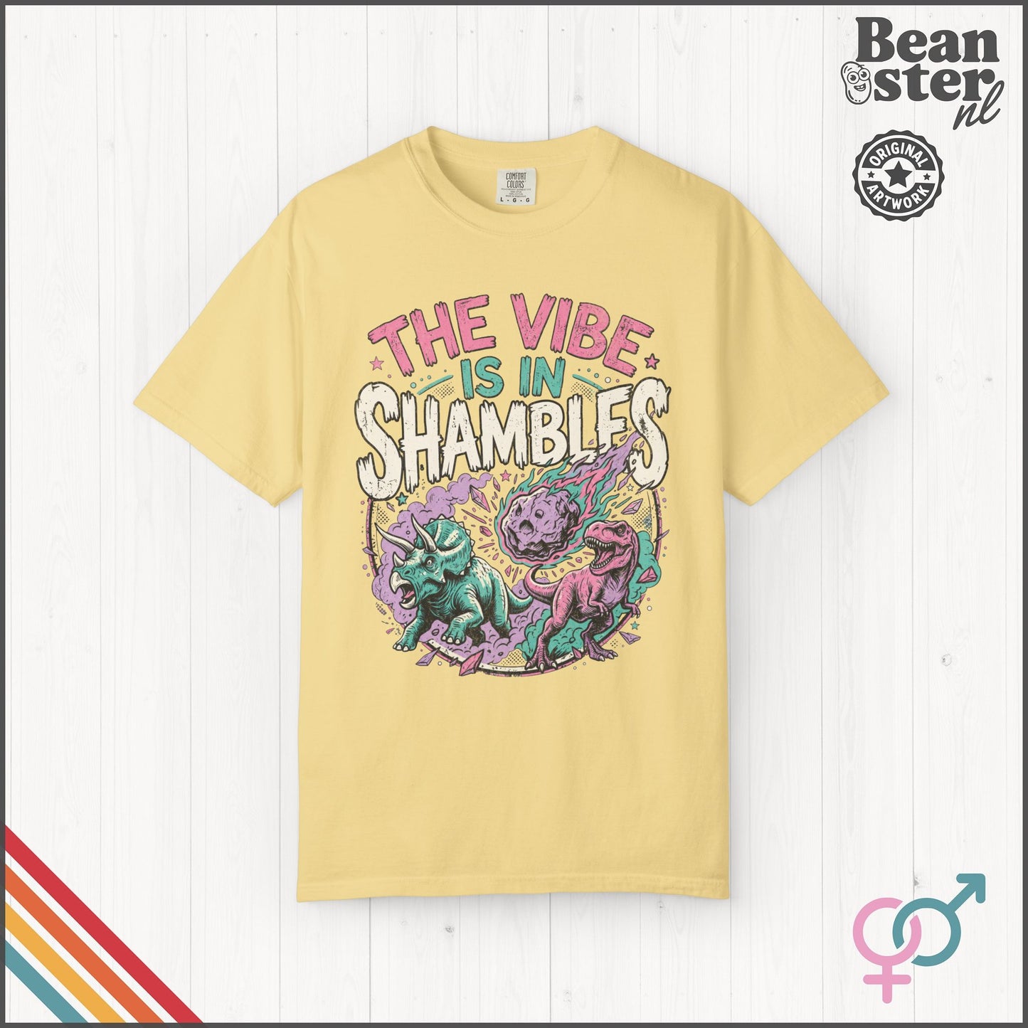 The Vibe Is In Shambles T-Shirt | Funny Meme Tee