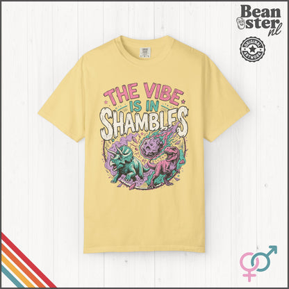 The Vibe Is In Shambles T-Shirt | Funny Meme Tee