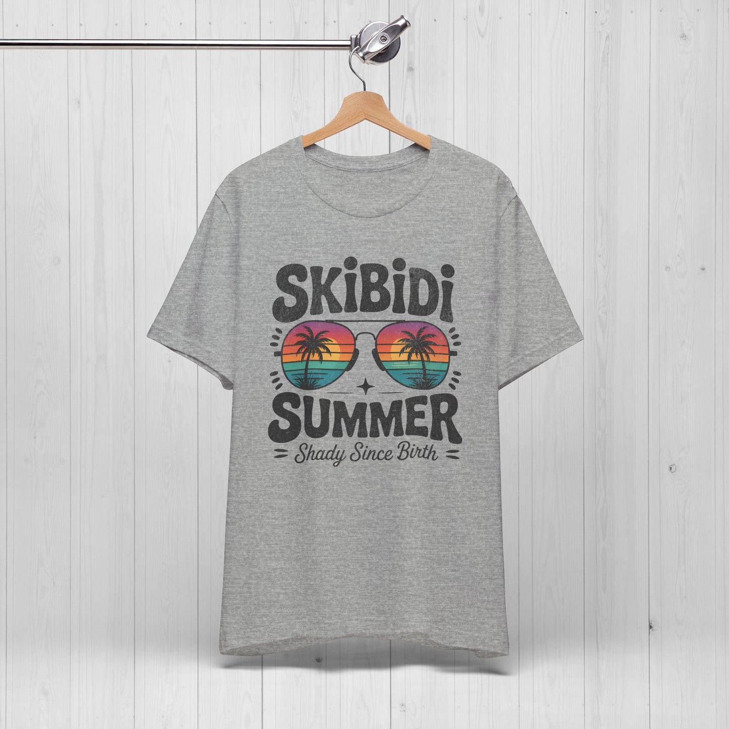 Skibidi Summer Shirt – Funny Retro Sunglasses Tee