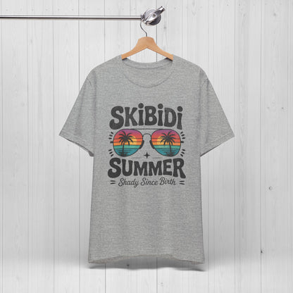 Skibidi Summer Shirt – Funny Retro Sunglasses Tee