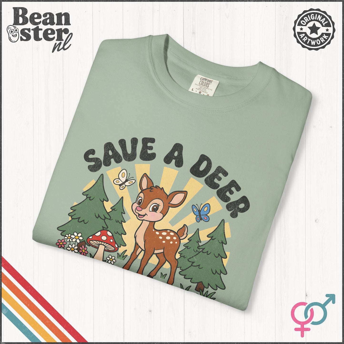 Save A Deer Hunt A Racist Funny Protest T-Shirt