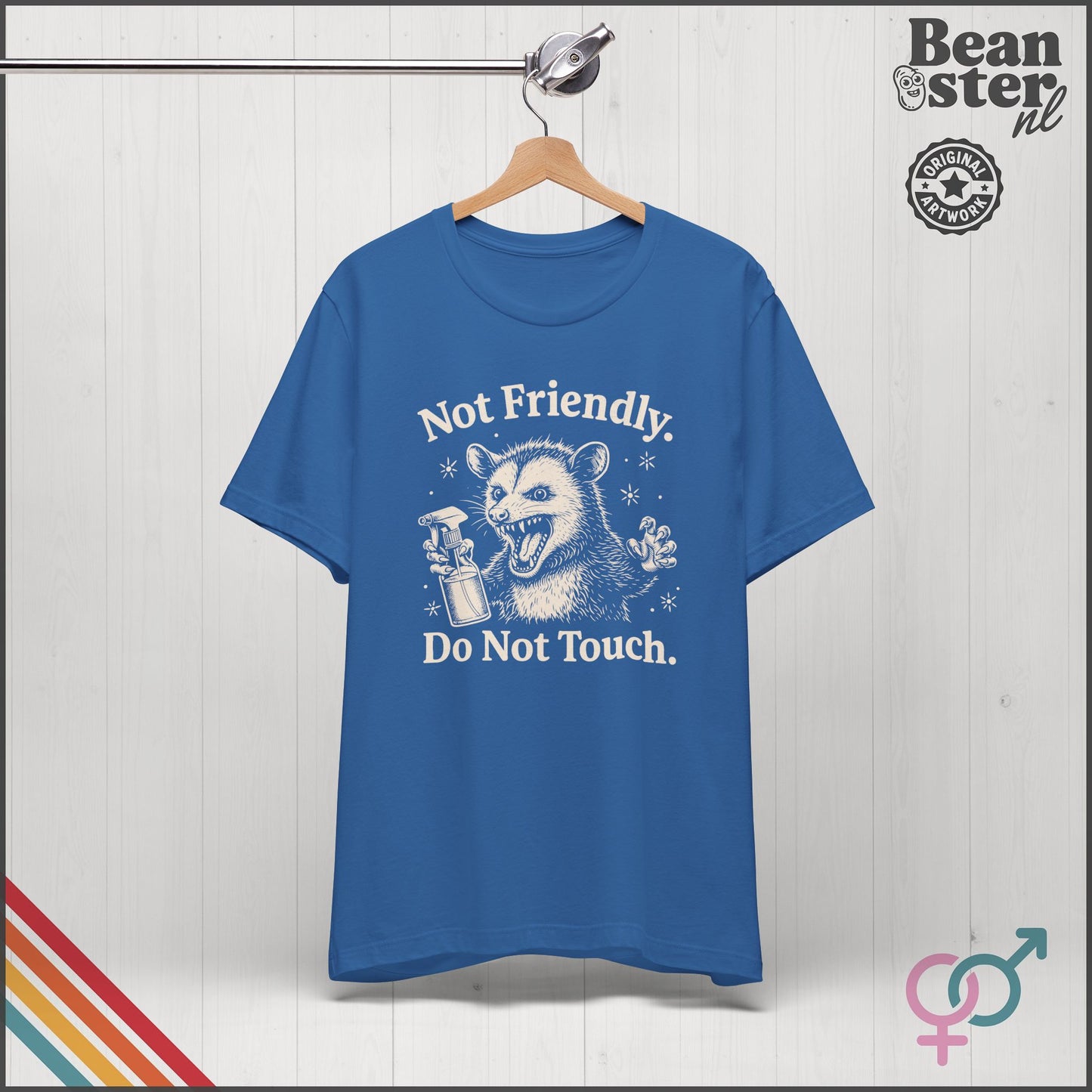 Not Friendly Do Not Touch Shirt | Funny Introvert Tee